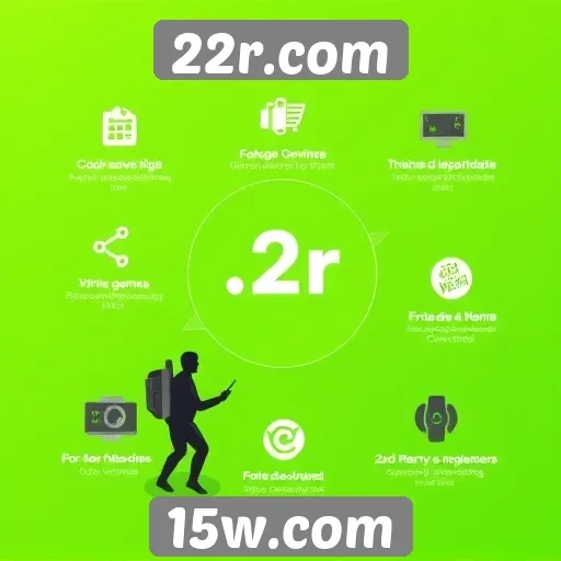 Recursos e funcionalidades do site 22r.com